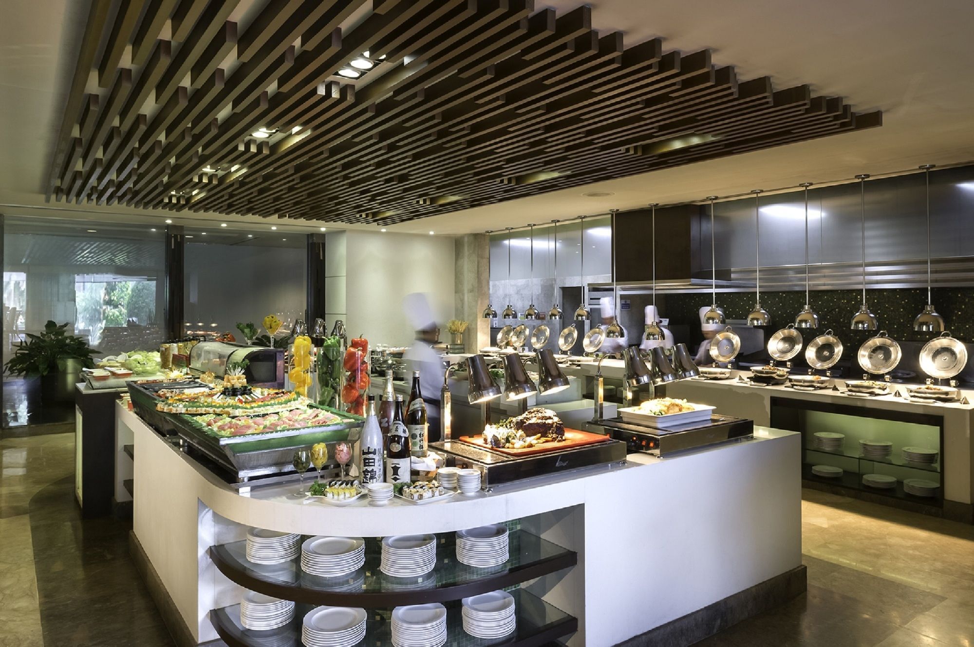 فندق ماركو بولو دافاو Davao City المظهر الخارجي الصورة A buffet at a hotel